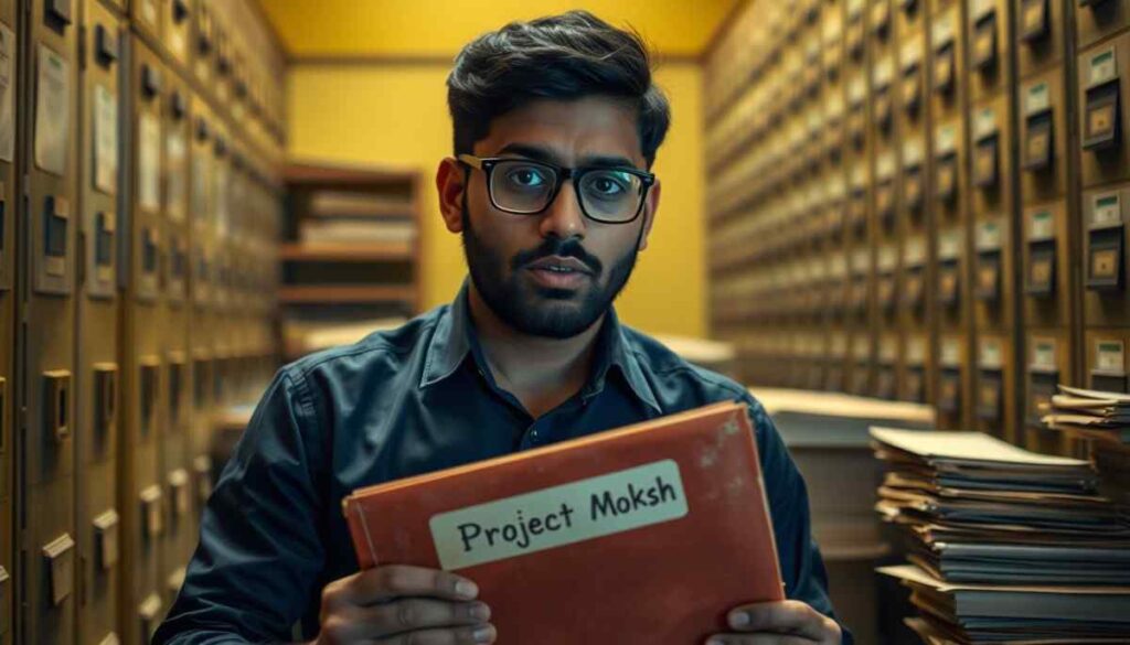 Google Pe Naam Nahin Hai – Part 2 visual representation"Political censorship and missing identity poster wall